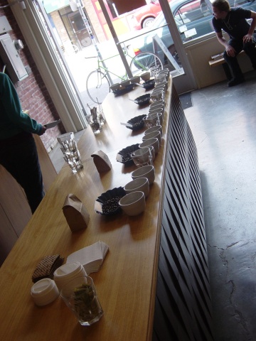 Coffee Cupping @ Stumptown Annex